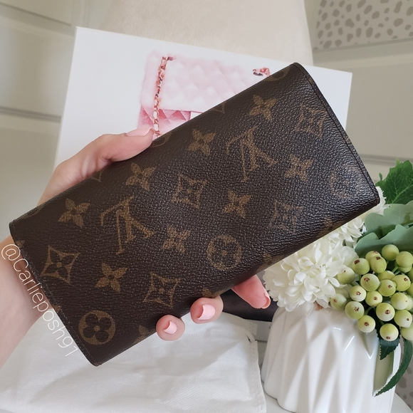 Authentic Pre-owned Louis Vuitton Emilie Long Flap Wallet - Picture 5 of 15